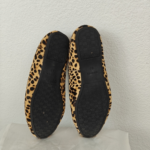 Birdies The Starling Leopard Slip On Genuine Calf hair Loafers Size 8.5 Women's - Picture 12 of 14